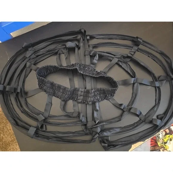 4 Hoops Skirt Petticoat Practical Half Slip Portable Bustle Cage Hoop Skirt Cage - Picture 5 of 7